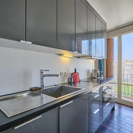 Sublime 2 Bedroom Flat Quai De Seine Eiffel Tower Apartman