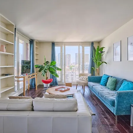Sublime 2 Bedroom Flat Quai De Seine Eiffel Tower Párizs