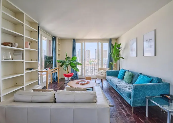 Sublime 2 Bedroom Flat Quai De Seine Eiffel Tower باريس