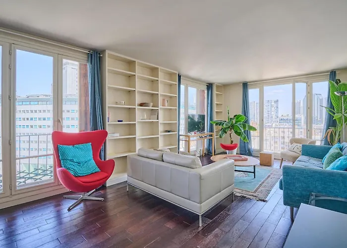 Sublime 2 Bedroom Flat Quai De Seine Eiffel Tower *